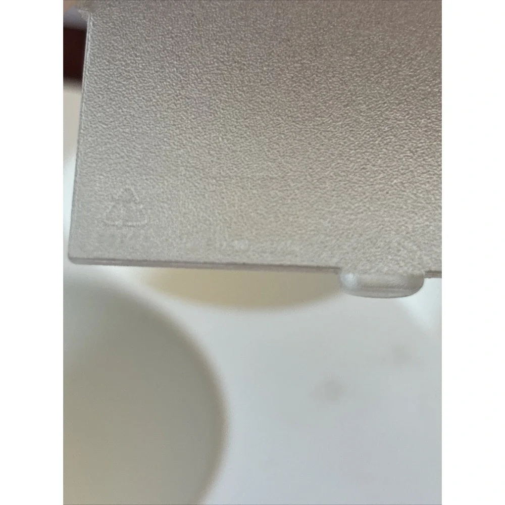 Tupperware WHITE Acrylic Preludio Entertainment Serving Center Elegant Party Dip